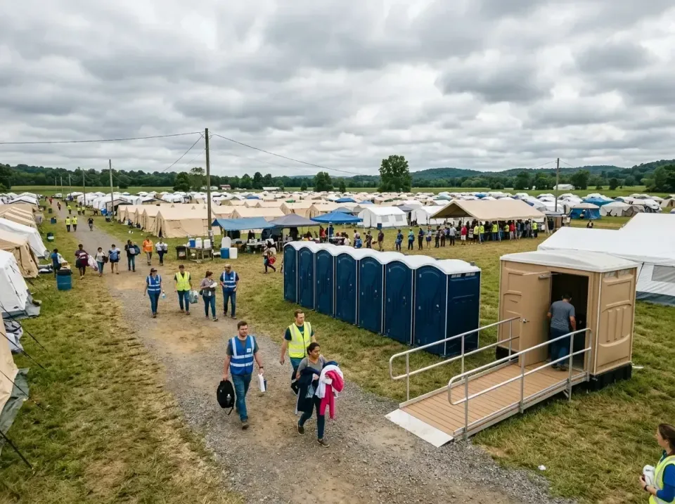 disaster-relief-camp-restrooms-010 — frequently asked questions, Dumpster & Portable Bathrooms Rental in Lakemoor, IL